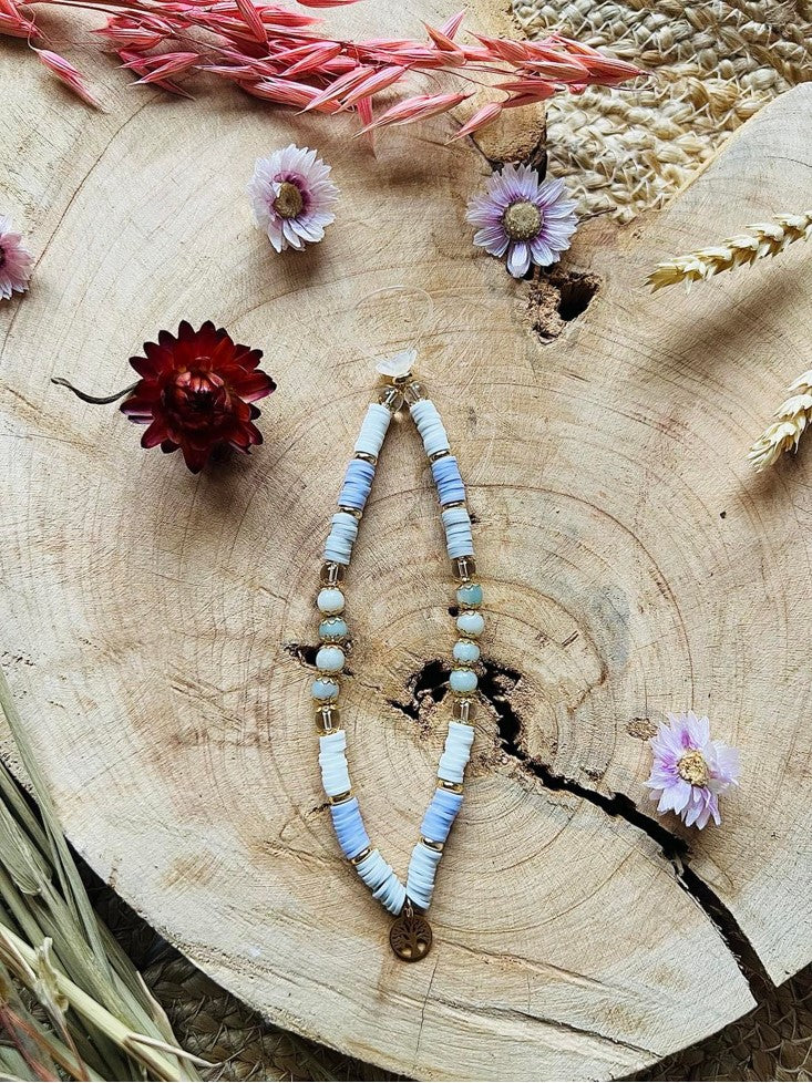 Bijoux de téléphone en pierre d'Amazonite