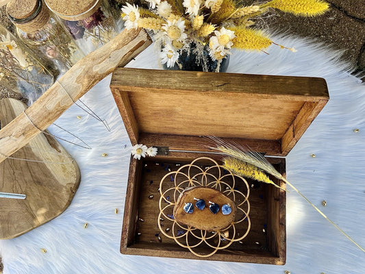 Pendentif en pierre de Sodalite